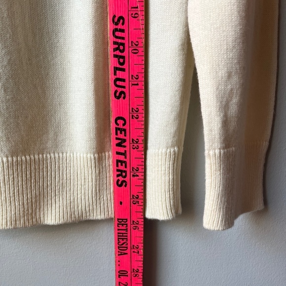 Talbots Labswool Blend Red Blue Fair Isle Sweater - Picture 10 of 11